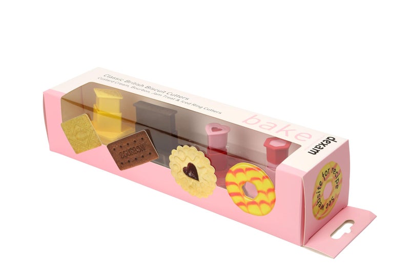 Dexam 17851061 Classic British Biscuit Cookie Cutters - Set of 4 - Image 2